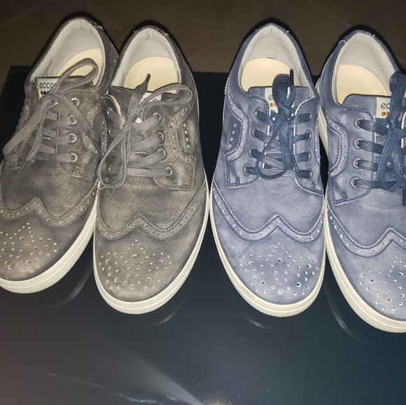 2 PAIR ECCO GOLF SHOES. - Picture 2 of 4